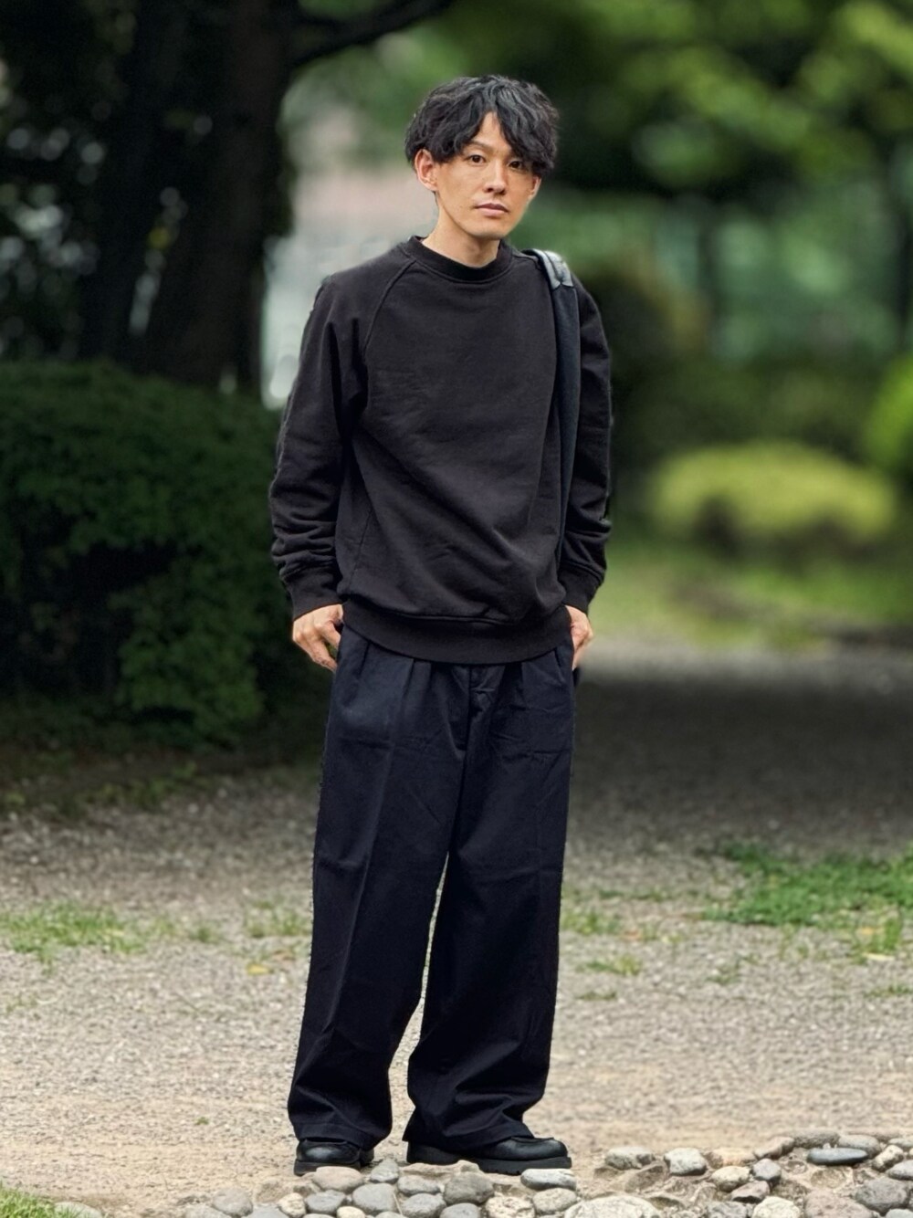 ゆっきー｜COMOLIのスウェットを使ったコーディネート - WEAR