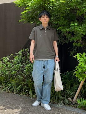「FUDGEBOYのトラッドスタイル」｜「アイテム（財布/小物）」を使った、ゆっきーさん（メンズ・165cm）の春コーディネート