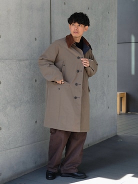 「アイテム（ドレスシューズ）」を使った、ゆっきーさん（メンズ・165cm）の秋コーディネート