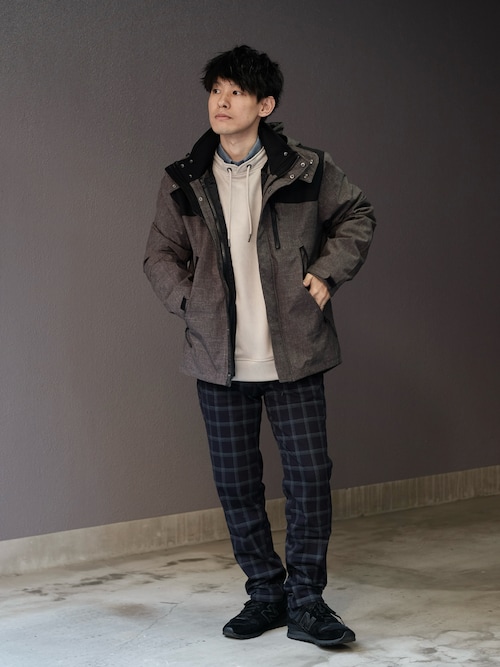 雑誌MonoMax12月号掲載】イージーケアフランネル無地シャツ（シャツ