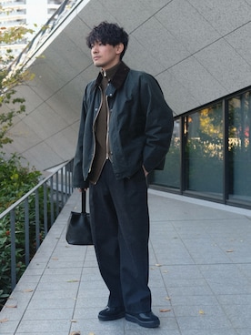 「アイテム（リング）」を使った、ゆっきーさん（メンズ・165cm）の冬コーディネート