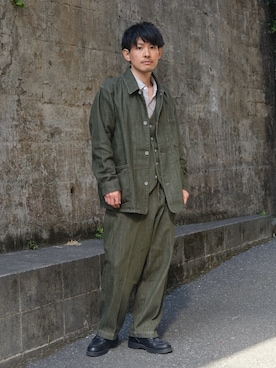 ゆっきーさん（メンズ・165cm）の春コーディネート