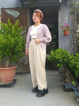 呱呱🍯さん（レディース・152cm）の秋コーディネート