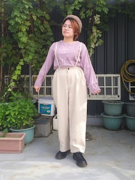 呱呱🍯さん（レディース・152cm）の秋コーディネート