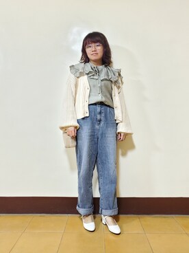 呱呱🍯さん（レディース・152cm）の秋コーディネート