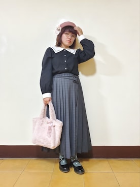 「Choiceのアイテム」を使った、呱呱🍯さん（レディース・152cm）の冬コーディネート