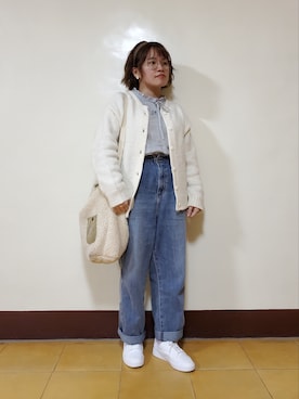 呱呱🍯さん（レディース・152cm）の春コーディネート