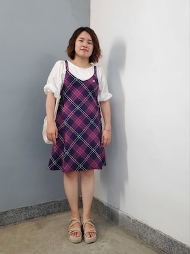 呱呱🍯さん（レディース・152cm）の夏コーディネート