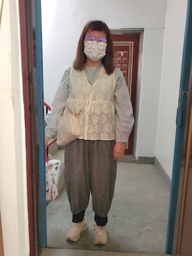 呱呱🍯さん（レディース・152cm）の春コーディネート