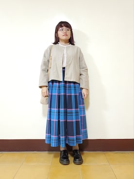 呱呱🍯さん（レディース・152cm）の秋コーディネート