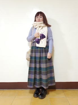 呱呱🍯さん（レディース・152cm）の春コーディネート