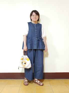 呱呱🍯さん（レディース・152cm）の秋コーディネート