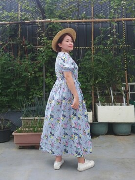 ワンピースを使った ドレスシューズ のレディース人気ファッションコーディネート Wear