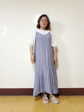 呱呱🍯さん（レディース・152cm）の夏コーディネート