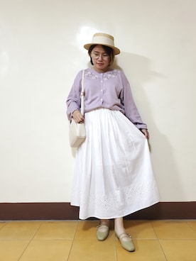 呱呱🍯さん(レディース・152cm)の春コーディネート