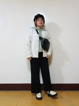 呱呱🍯さん（レディース・152cm）の冬コーディネート