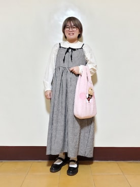 「Choiceのアイテム」を使った、呱呱🍯さん（レディース・152cm）の春コーディネート