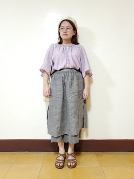 呱呱🍯さん（レディース・152cm）の秋コーディネート