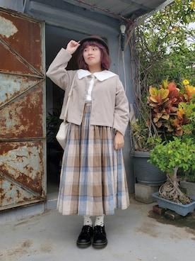 呱呱🍯さん（レディース・152cm）の秋コーディネート