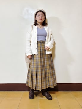 呱呱🍯さん（レディース・152cm）の冬コーディネート