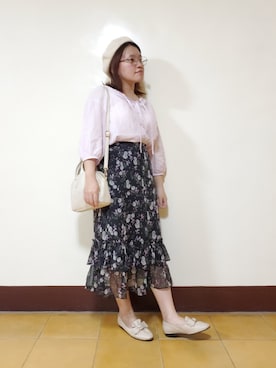 呱呱🍯さん（レディース・152cm）の秋コーディネート