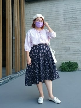 呱呱🍯さん（レディース・152cm）の秋コーディネート