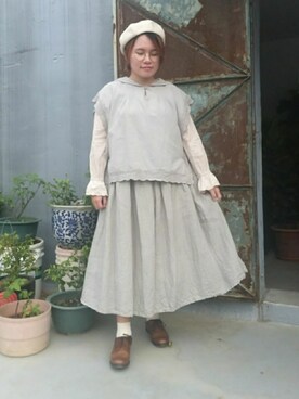 呱呱🍯さん（レディース・152cm）の秋コーディネート