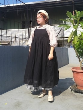 呱呱🍯さん（レディース・152cm）の秋コーディネート