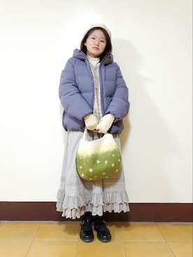 「Choiceのアイテム」を使った、呱呱🍯さん（レディース・152cm）の冬コーディネート