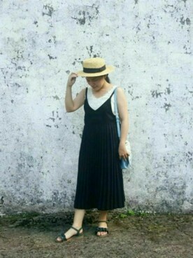 呱呱🍯さん（レディース・152cm）の春コーディネート