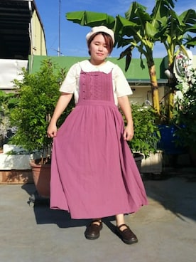 呱呱🍯さん（レディース・152cm）の秋コーディネート