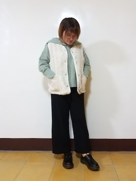 呱呱🍯さん（レディース・152cm）の冬コーディネート