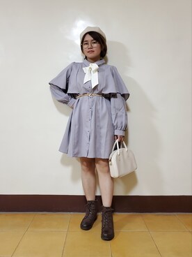 呱呱🍯さん（レディース・152cm）の春コーディネート