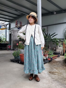 呱呱🍯さん(レディース・152cm)の春コーディネート