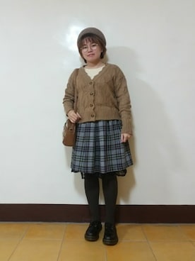 呱呱🍯さん（レディース・152cm）の冬コーディネート