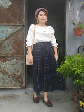 呱呱🍯さん(レディース・152cm)の秋コーディネート