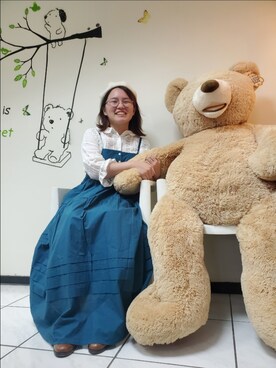 呱呱🍯さん（レディース・152cm）の秋コーディネート