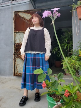 呱呱🍯さん（レディース・152cm）の夏コーディネート