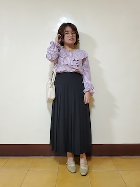 「ロマンチック」｜呱呱🍯さん（レディース・152cm）の春コーディネート