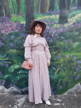 「ほめられ本命コーデ」｜「アイテム（シャツワンピース）」を使った、呱呱🍯さん（レディース・152cm）の春コーディネート