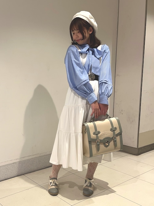 ティアードロングワンピース（ワンピース）｜axes femme POETIQUE