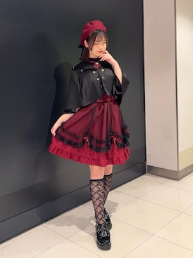 「NIBBLE POISON（ニブルポイズン）のアイテム」を使った、おはぎちゃんさん（レディース・158cm）の夏コーディネート
