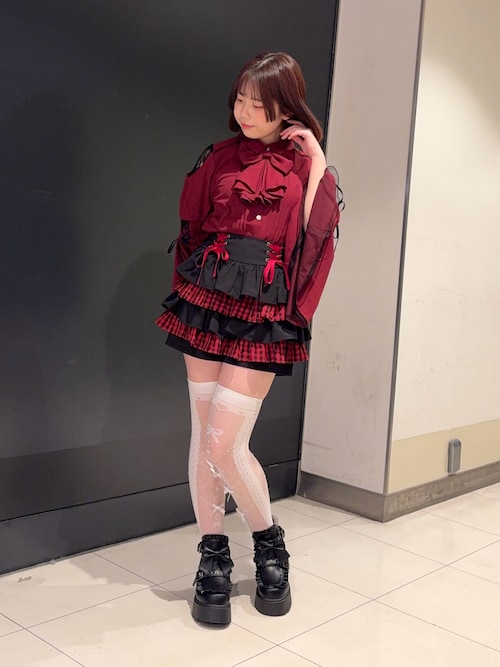 リボンフリル厚底パンプス（パンプス）｜NIBBLE POISON（ニブル