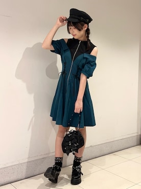 おはぎちゃんさん（レディース・158cm）の夏コーディネート