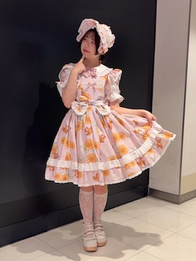 「Chalmiere（シャルミエール）のアイテム」を使った、おはぎちゃんさん（レディース・158cm）の夏コーディネート
