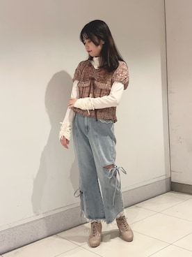 おはぎちゃんさん（レディース・158cm）の秋コーディネート