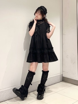 「アイテム（チュニック）」を使った、おはぎちゃんさん（レディース・158cm）の夏コーディネート
