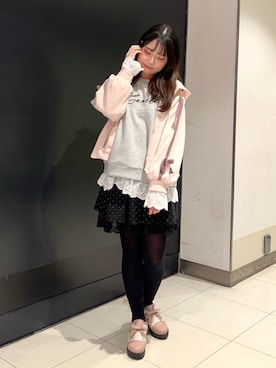 おはぎちゃんさん（レディース・158cm）の冬コーディネート