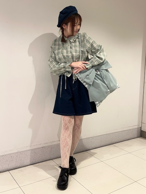 ④【ヴィンテージ】リボン付き ベレー帽 b45d98b77106c3c8d12667a2fd5eea