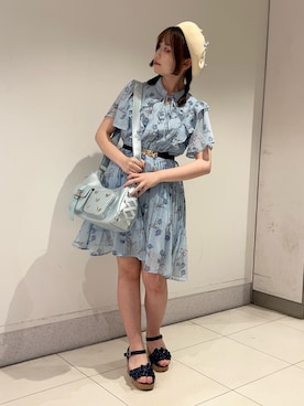 「axes femme（アクシーズファム）のアイテム」を使った、おはぎちゃんさん（骨格ウェーブ・レディース・158cm）の春コーディネート